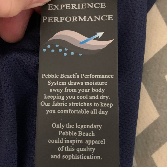 NWT Navy & NWOT Emerald PEBBLE BEACH Polos - Picture 13 of 13